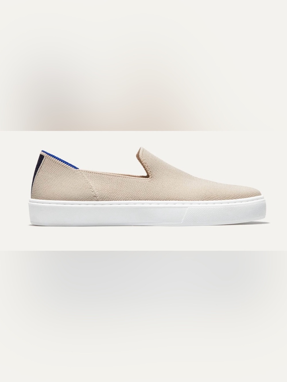 Rothy's The Original Slip On Sneakers Sand size 9